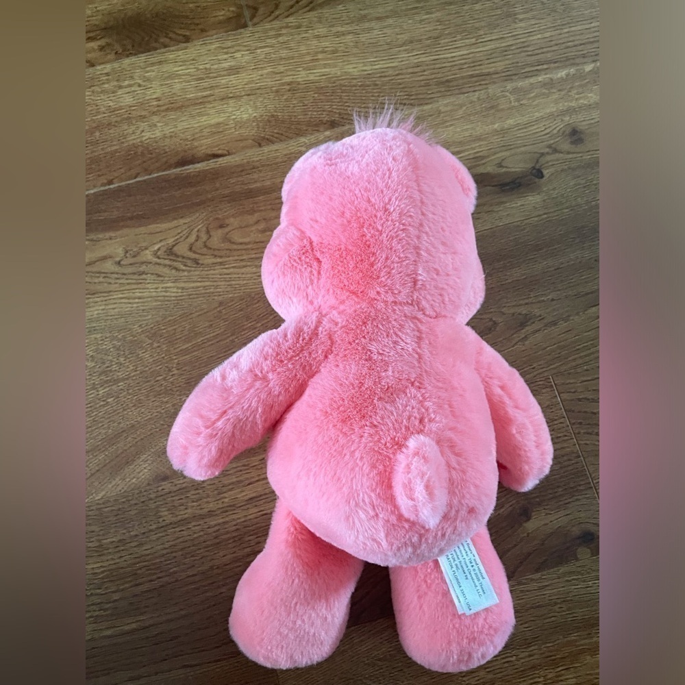 Care Bears plush figure coral love-a-lot bear - Picture 2 of 3